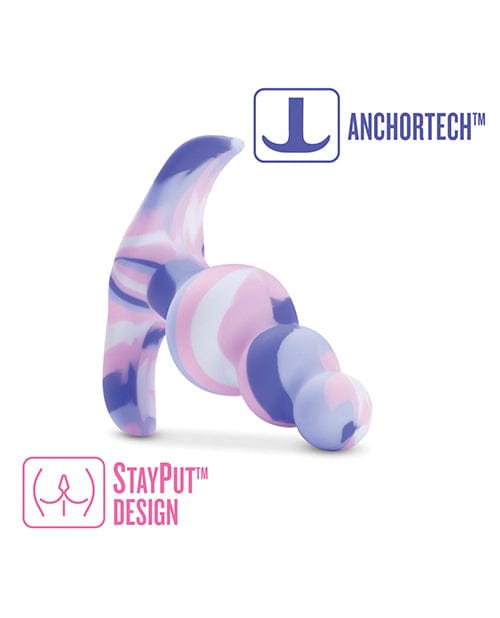 Blush Novelties Blush Avant Twilight Silicone Plug - Blue Anal Toys