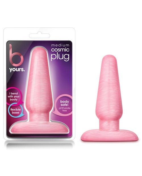 Blush Novelties Blush B Yours Cosmic Plug Medium Pink Anal Toys