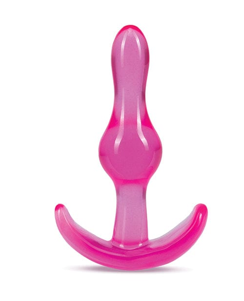 Blush Novelties Blush B Yours Curvy Anal Plug - Pink Anal Toys
