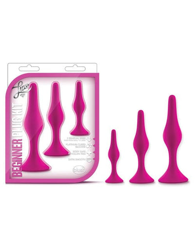 Blush Novelties Blush Luxe Beginner Plug Kit Pink Anal Toys