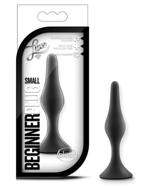 Blush Novelties Blush Luxe Beginner Plug Small Black / Small Anal Toys