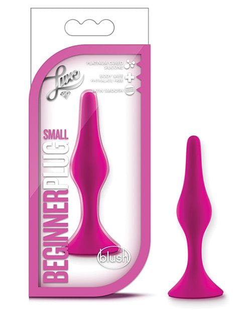 Blush Novelties Blush Luxe Beginner Plug Small Pink / Small Anal Toys
