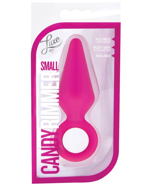 Blush Novelties Blush Luxe Candy Rimmer Plug Fuchsia / Small Anal Toys