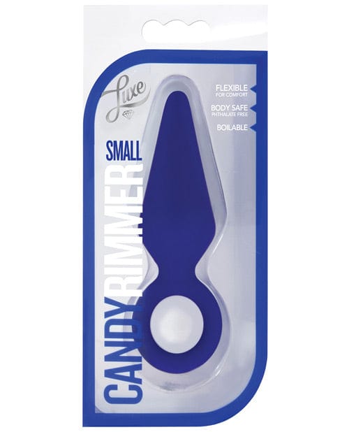 Blush Novelties Blush Luxe Candy Rimmer Plug Indigo / Small Anal Toys