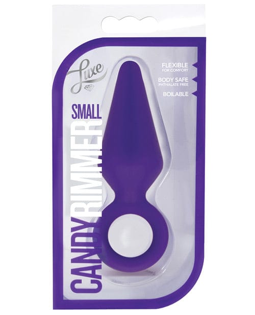 Blush Novelties Blush Luxe Candy Rimmer Plug Purple / Small Anal Toys