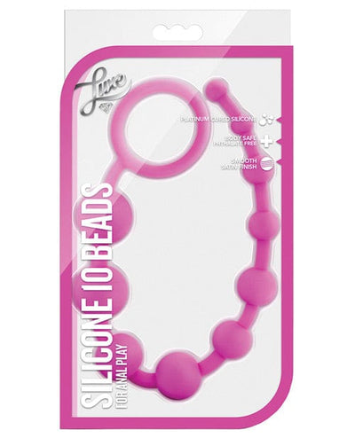 Blush Novelties Blush Luxe Silicone Beads Pink Anal Toys