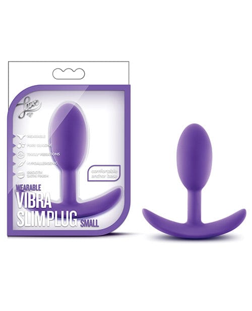 Blush Novelties Blush Luxe Wearable Vibra Slim Plug Small Anal Toys
