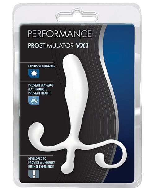 Blush Novelties Blush Performance Prostate Massager White Anal Toys