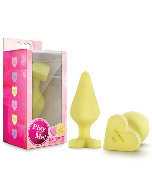 extrem anal plugs Blush Play With Me Naughty Candy Heart Do Me Now Plug by Blush Novelties |  Anal Toys