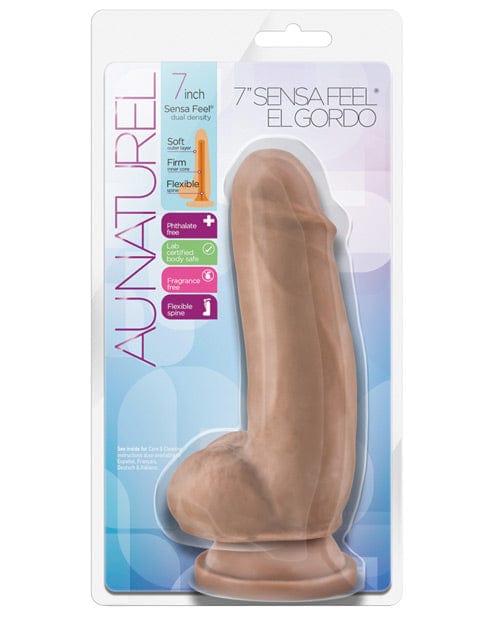 Blush Novelties Blush Au Naturel 7" El Gordo - Latin Dildos