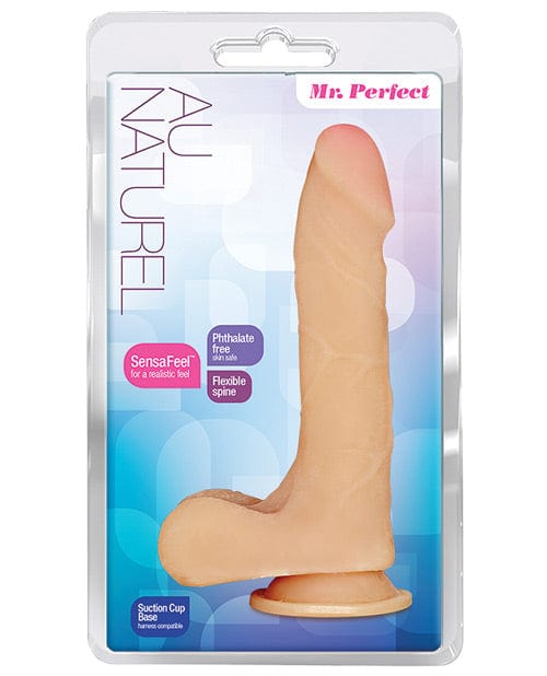 Blush Novelties Blush Au Naturel Mister Perfect with Suction Cup Dildos
