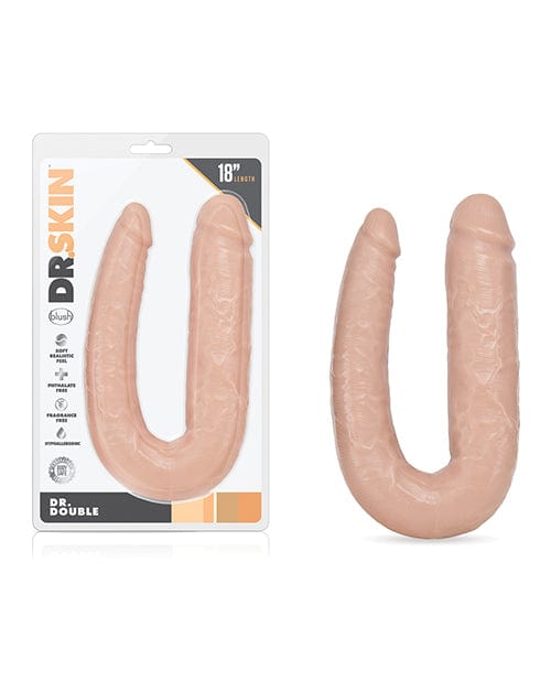 Blush Novelties Blush Dr. Skin Dr. Double - Ivory Dildos