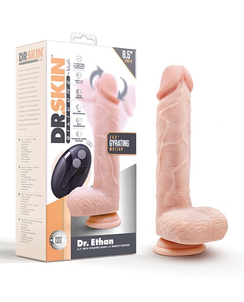 Blush Novelties Blush Dr. Skin Dr Ethan 8.5" Gyrating Dildo - Beige Dildos