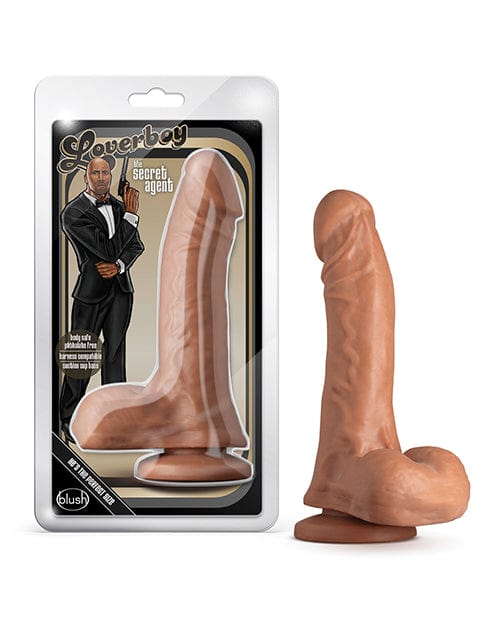 Blush Novelties Blush Loverboy The Secret Agent - Mocha Dildos