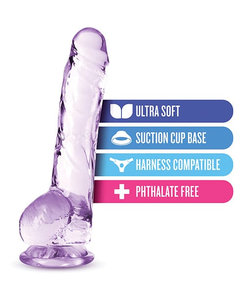 Blush Novelties Blush Naturally Yours 6" Crystalline Dildo Dildos