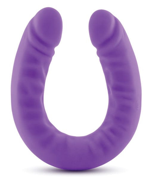 Blush Novelties Ruse 18" Slim Double Dong Purple Dildos