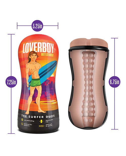 Blush Novelties Blush Loverboy The Surfer Dude - Beige Penis Toys
