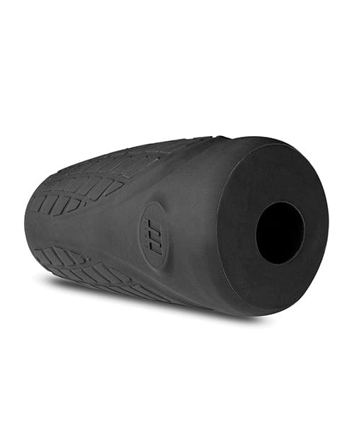 Blush Novelties Blush M Elite Platinum Gript Silicone Stroker - Black Penis Toys
