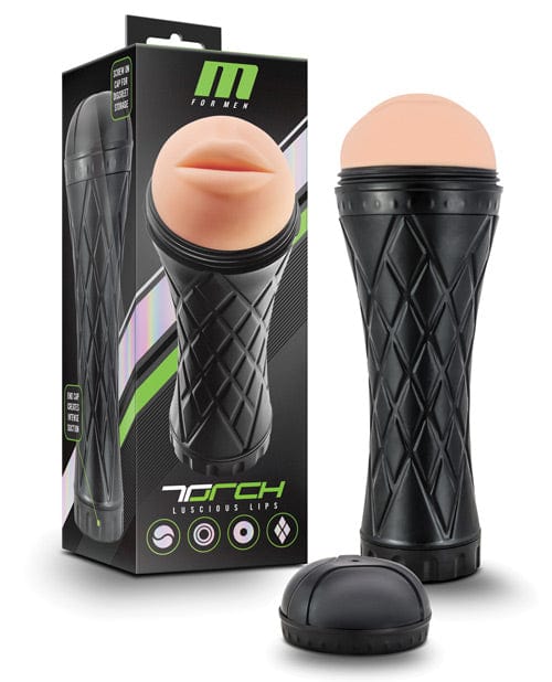 Blush Novelties Blush M For Men The Torch Luscious Lips - Vanilla Penis Toys