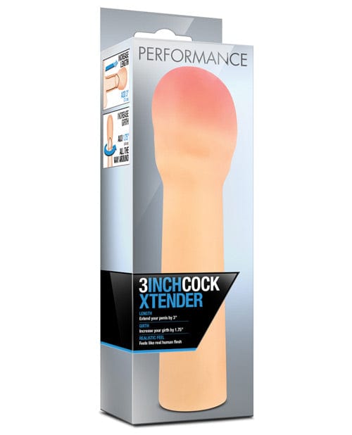 Blush Novelties Blush Performance Cock Xtender Beige / 3 inches Penis Toys