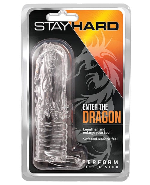 Blush Novelties Blush Performance Enter The Dragon Penis Sleeve - Clear Penis Toys