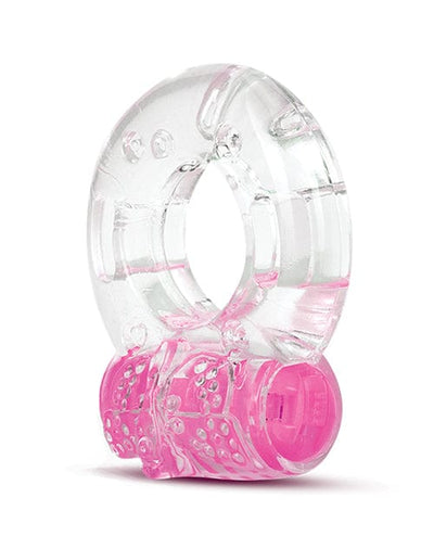 Blush Novelties Blush Play With Me Arouser Vibrating C Ring - Pink Penis Toys