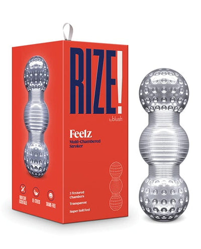 Blush Novelties Blush Rize Feelz - Clear Penis Toys