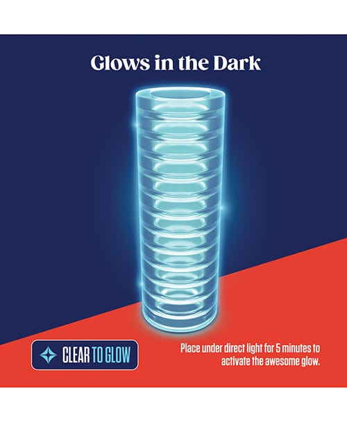 Blush Novelties Blush Rize Ribz  - Clear Penis Toys