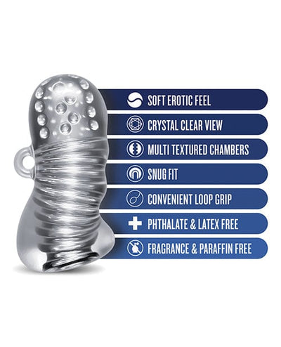 Blush Novelties Blush Rize Squeezy - Clear Penis Toys