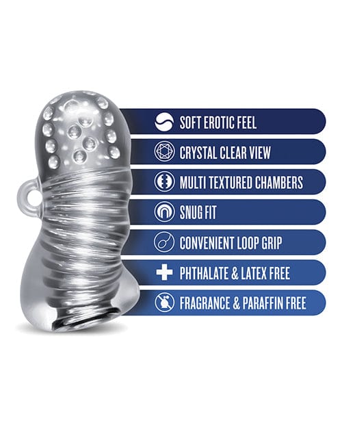 Blush Novelties Blush Rize Squeezy - Clear Penis Toys