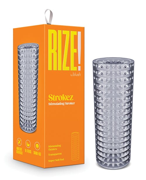 Blush Novelties Blush Rize Strokez  - Clear Penis Toys