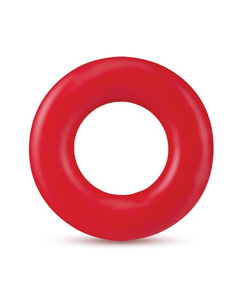 Blush Novelties Blush Stay Hard Donut Rings - Red Pack Of 2 Penis Toys