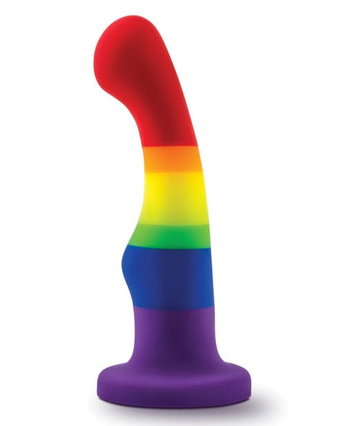 Blush Novelties Blush Avant P1 Gay Pride Silicone Dong - Freedom Sale