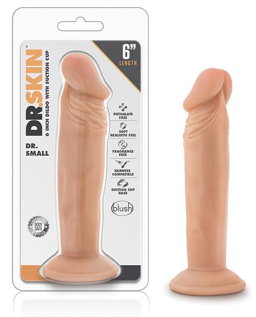 Blush Novelties Blush Dr. Skin Dr. Small 6" Dildo - Vanilla Sale