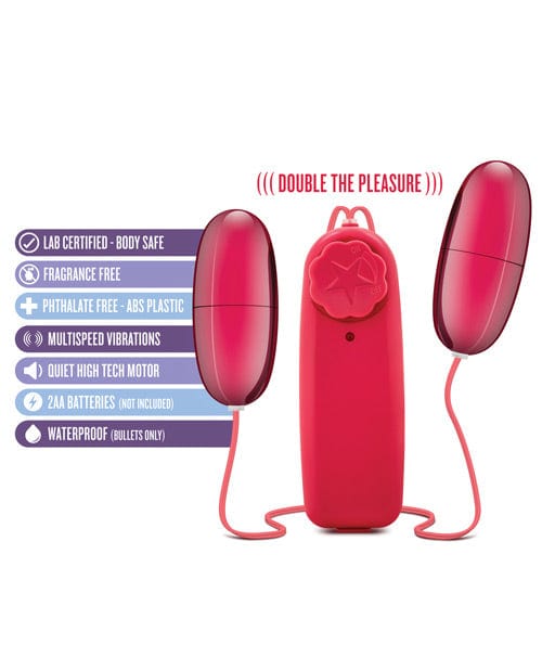 Blush Novelties Blush B Yours Double Pop Eggs Vibrators