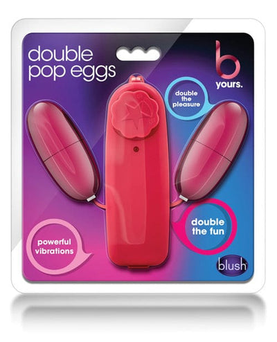 Blush Novelties Blush B Yours Double Pop Eggs Cerise Vibrators
