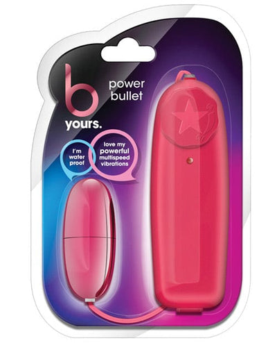 Blush Novelties Blush B Yours Power Bullet Cerise Vibrators