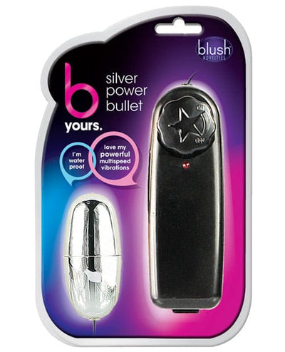 Blush Novelties Blush B Yours Silver Power Bullet Vibrators