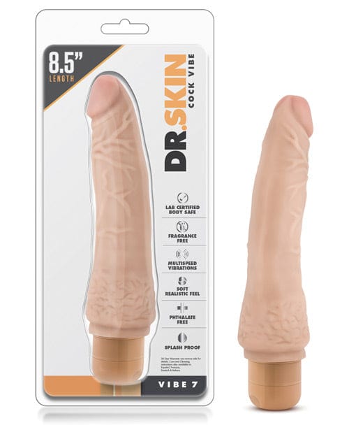 Blush Novelties Blush Dr. Skin Vibe 8.5" Dong 