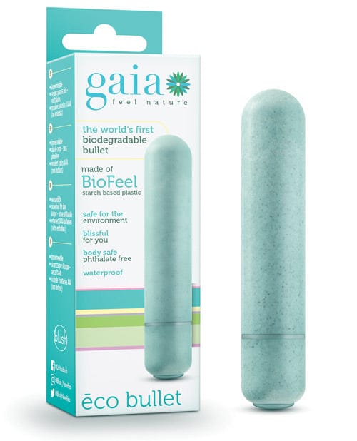 Blush Novelties Blush Gaia Eco Bullet Aqua Vibrators
