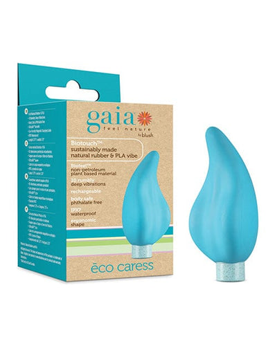 Blush Novelties Blush Gaia Eco Caress - Aqua Vibrators