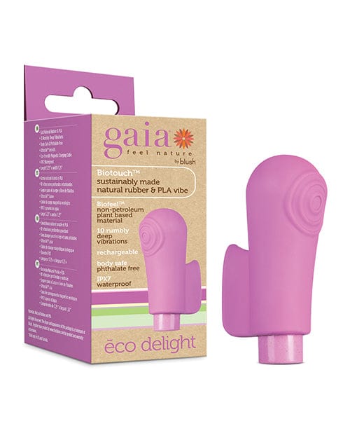 Blush Novelties Blush Gaia Eco Delight - Purple Vibrators