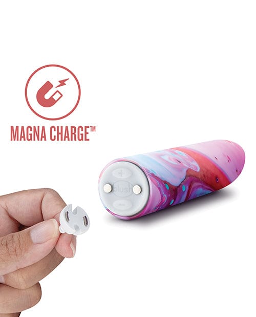 Blush Novelties Blush Limited Addiction Fascinate Power Vibe - Peach Vibrators