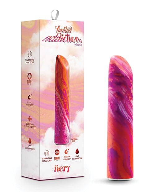 Blush Novelties Blush Limited Addiction Fiery Power Vibe - Coral Vibrators