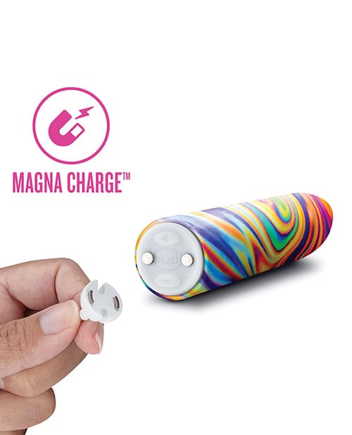 Blush Novelties Blush Limited Addiction Psyche Power Vibe - Rainbow Vibrators