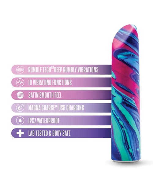 Blush Novelties Blush Limited Addiction Sublime Power Vibe - Alexandrite Vibrators
