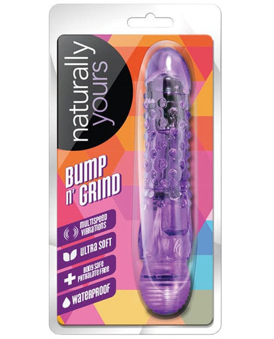 Blush Novelties Blush Naturally Yours Bump N Grind - Purple Vibrators