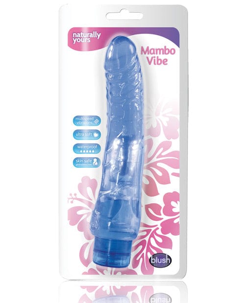 Blush Novelties Blush Naturally Yours Mambo Vibe Blue Vibrators
