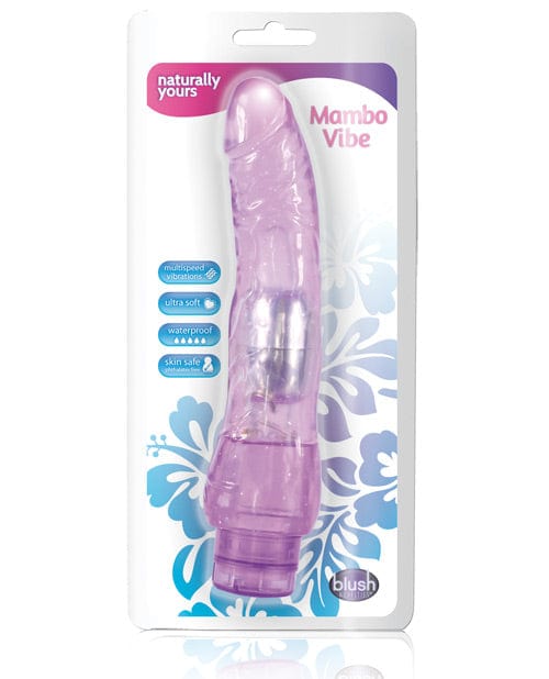 Blush Novelties Blush Naturally Yours Mambo Vibe Purple Vibrators