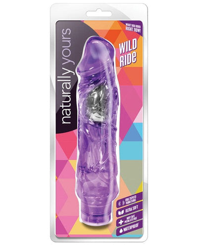 Blush Novelties Blush Naturally Yours Wild Ride Purple Vibrators
